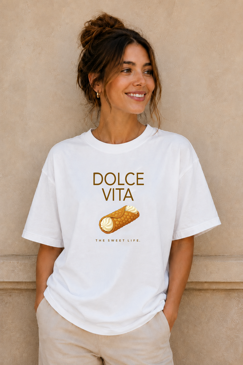 Dolce Vita Tee – Cannoli Graphic T-Shirt | BonAppaTee
