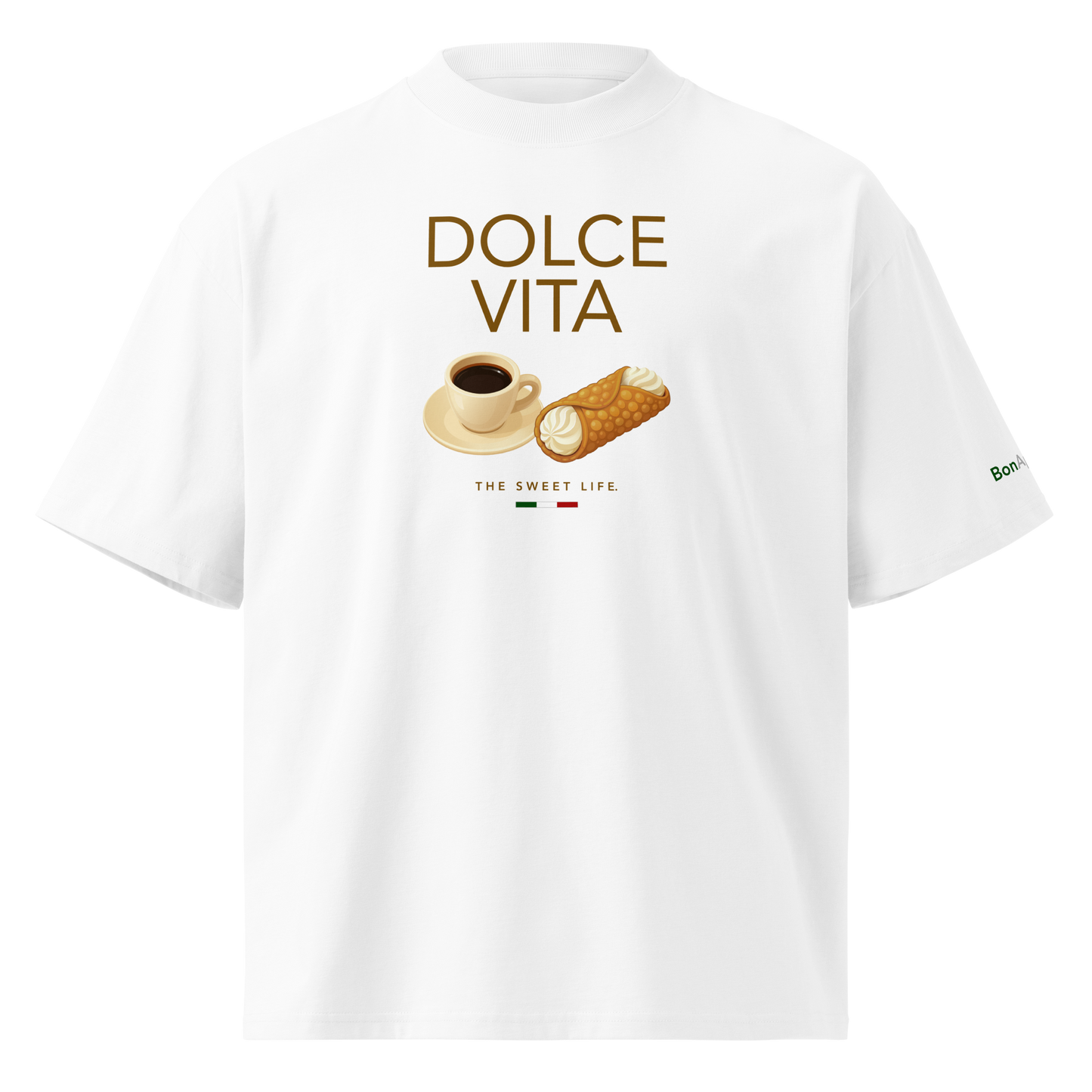 Sicilian Society Tee — food graphic t-shirt on white background | BonAppaTee