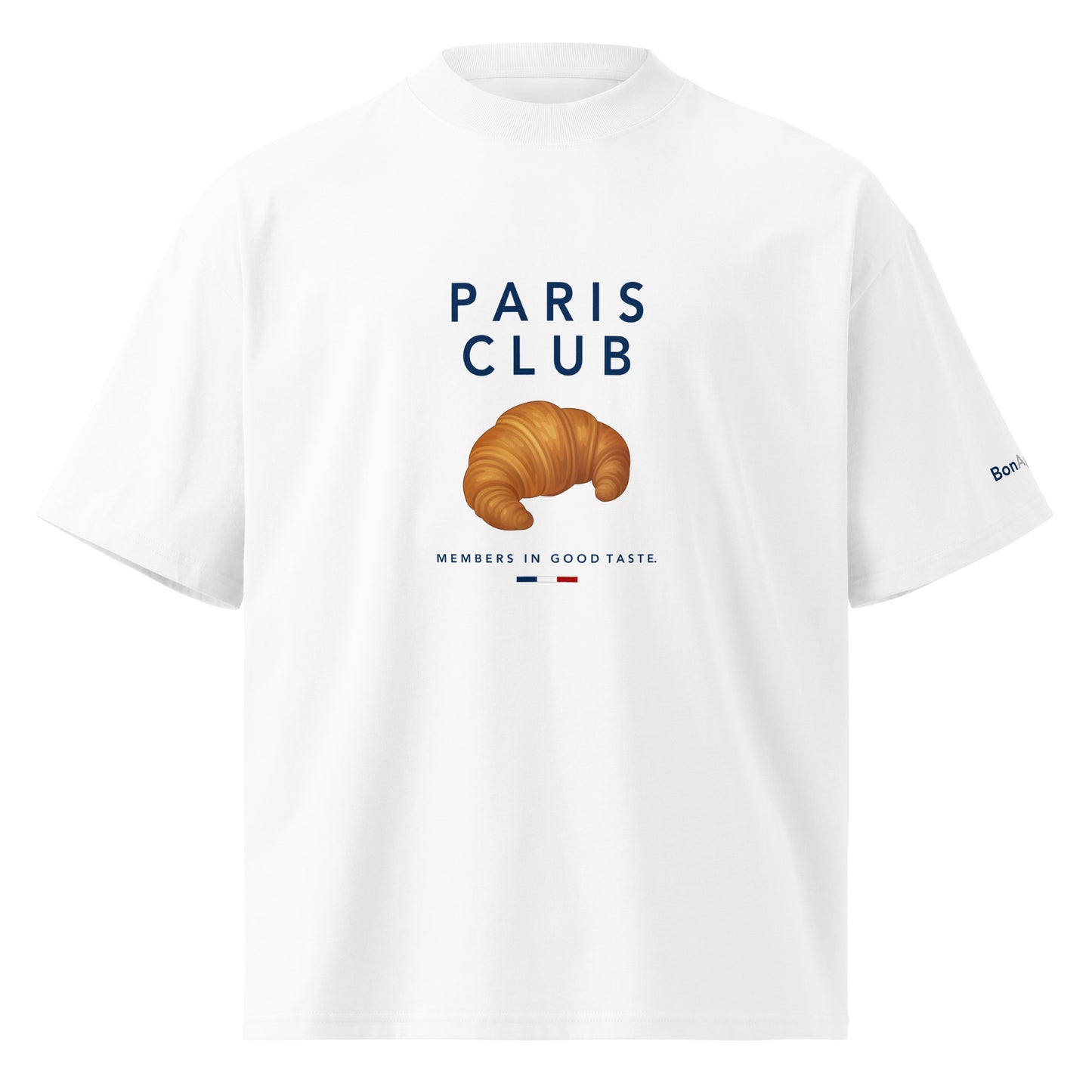Paris Club Tee — food graphic t-shirt on white background | BonAppaTee
